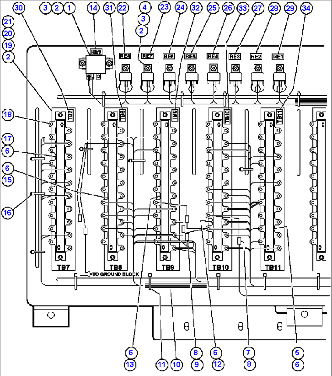 ELECTRICAL COMPARTMENT - 24 VOLT