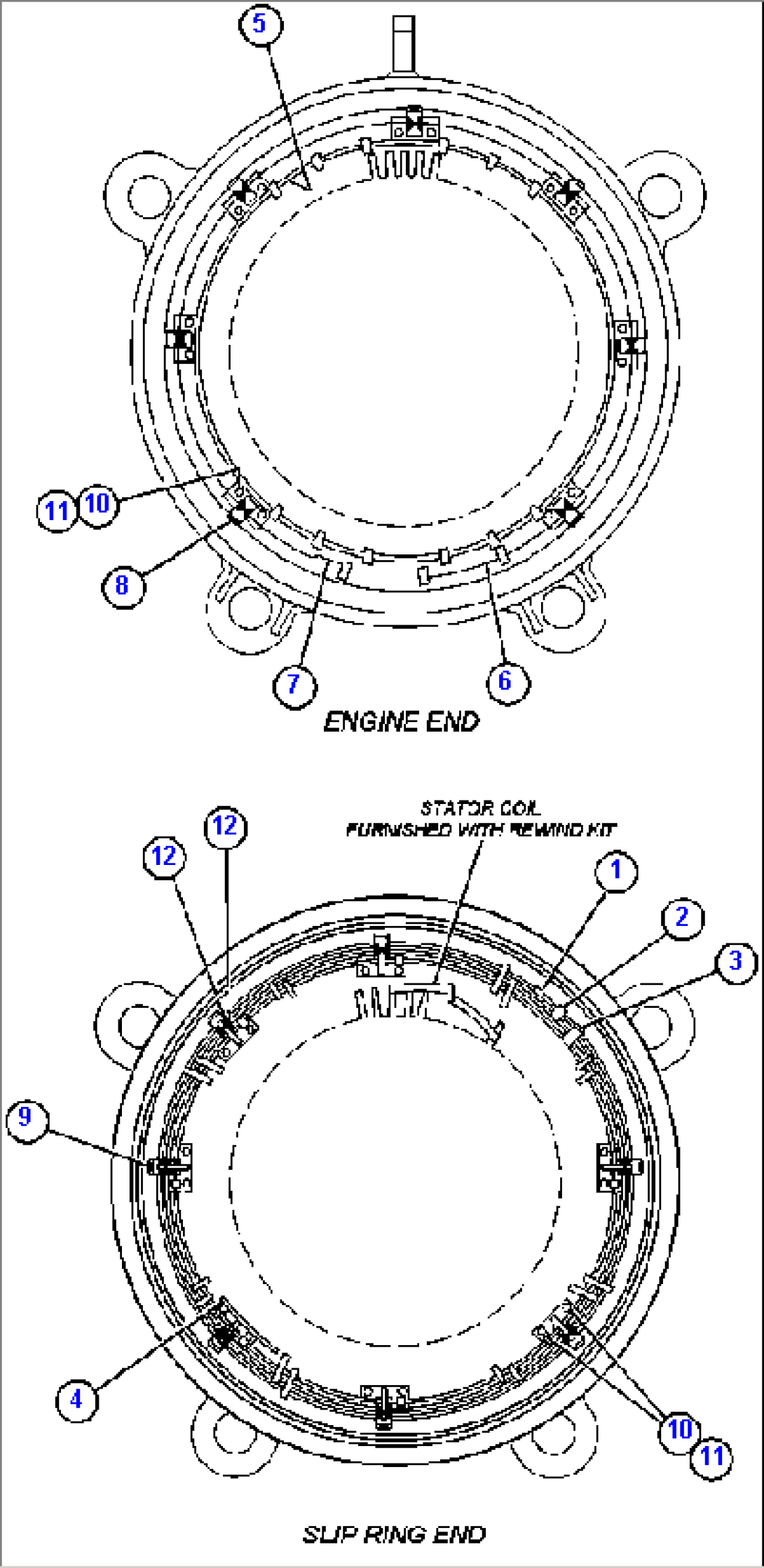 ALTERNATOR - 5GTA26H1 - 5 (PC0153)