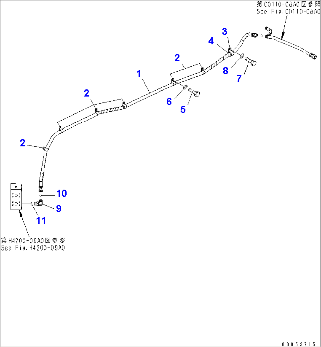 COOLING LINE(#85001-)