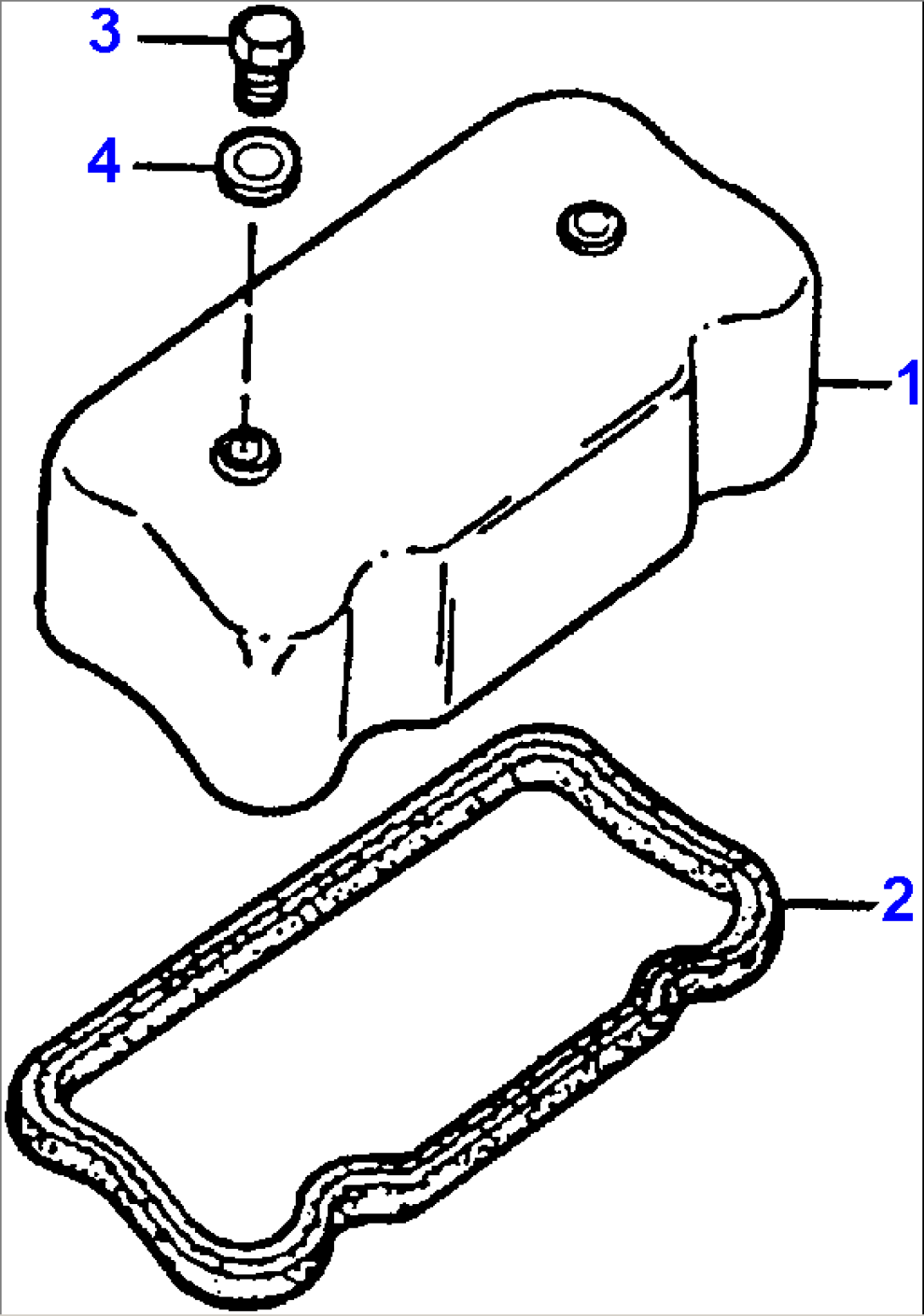 CYLINDER HEAD COVER, ATTACHING PARTS