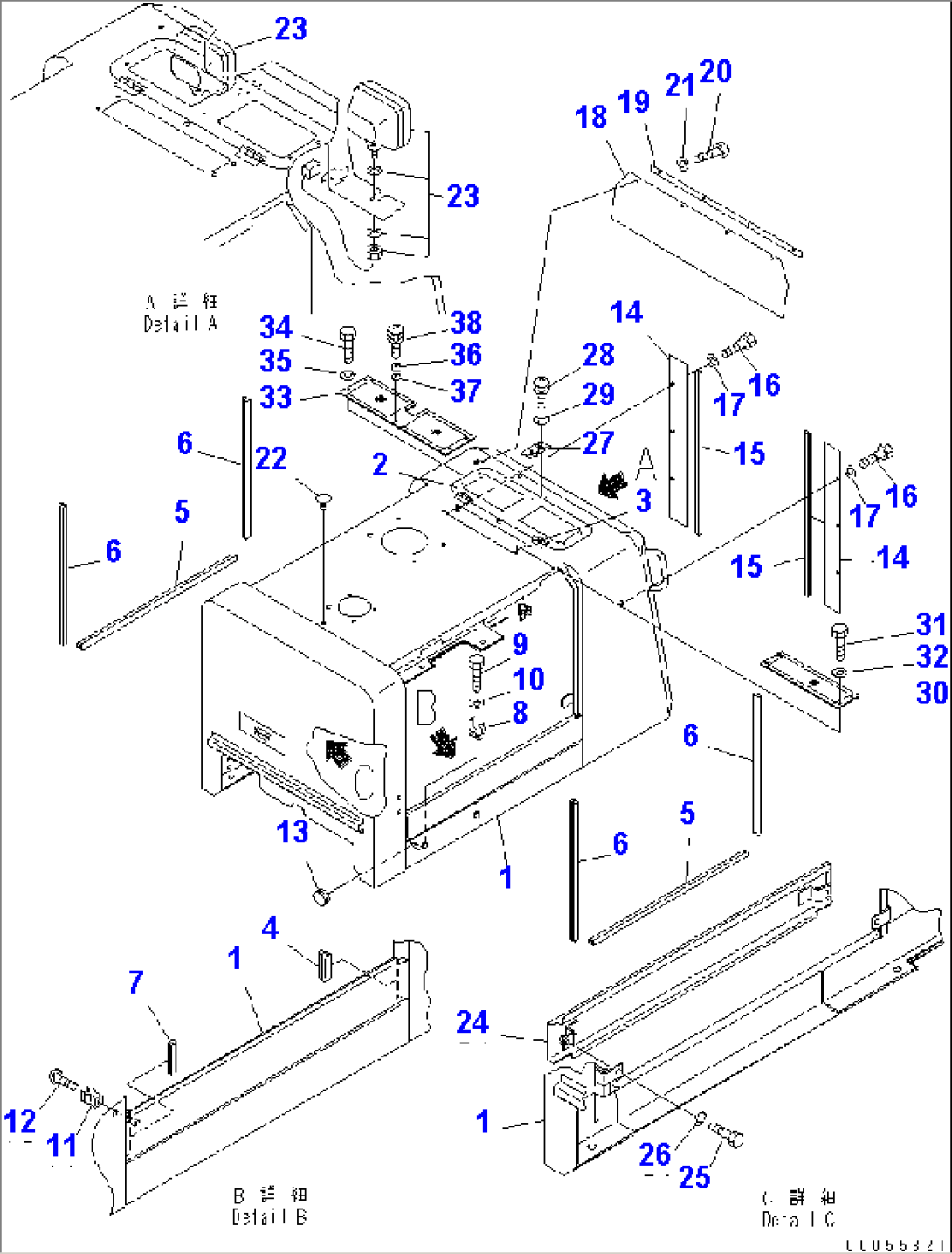 HOOD (LIVESTOCK RAISING SPEC.)(#11501-)