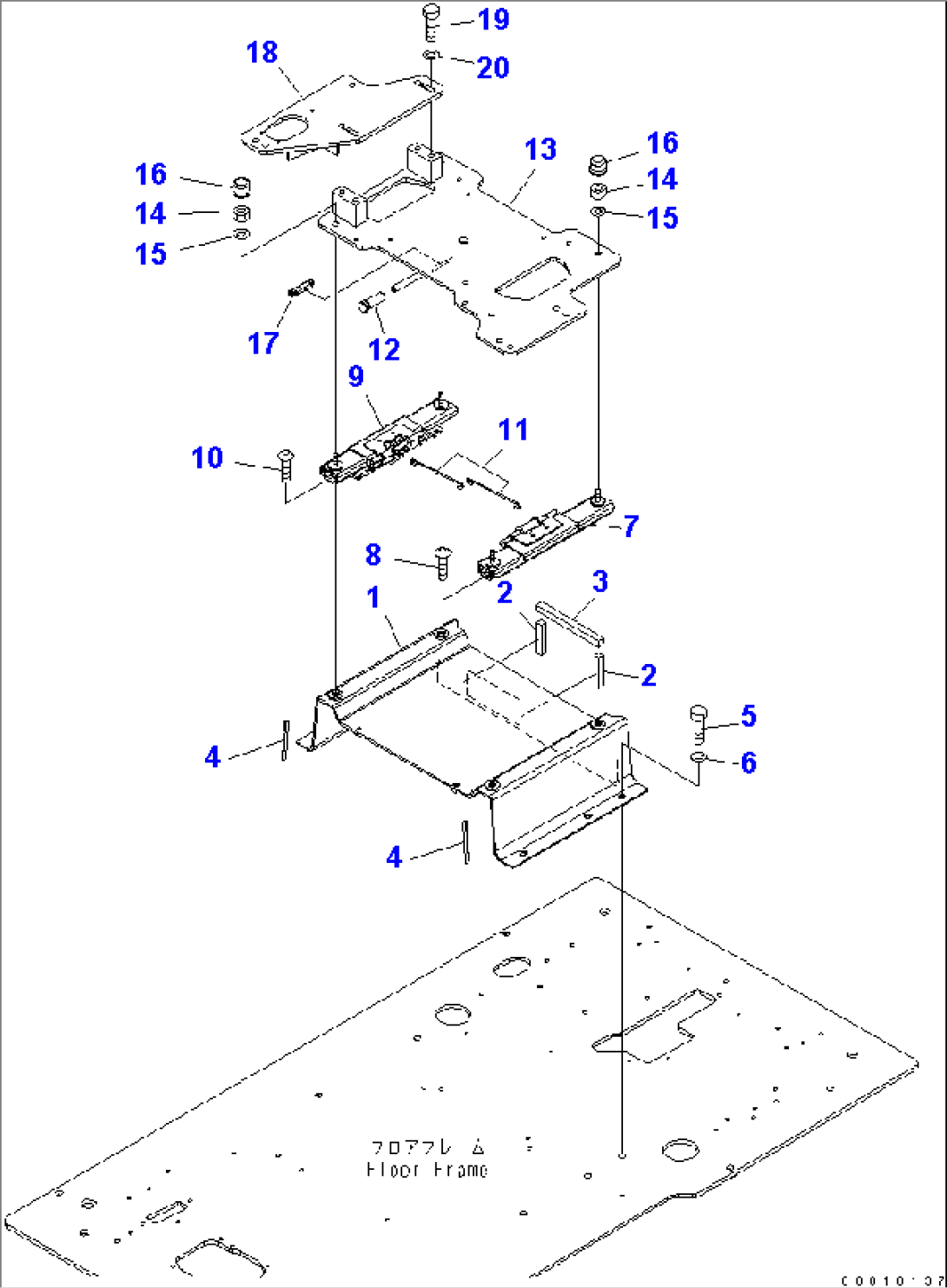 FLOOR FRAME (OPERATOR