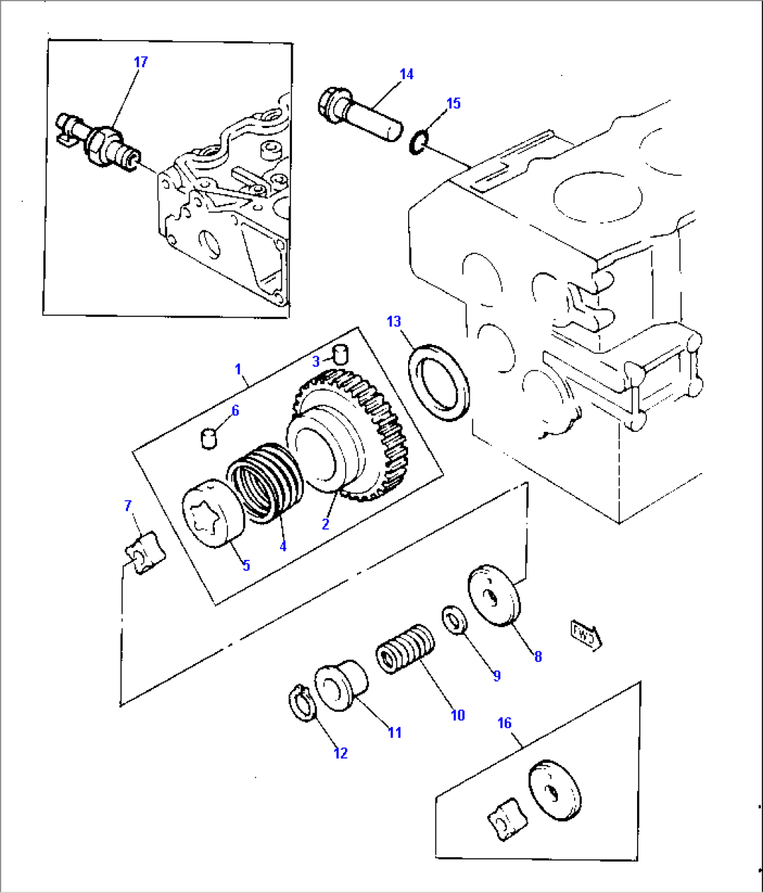 LUBRICATING OIL PUMP