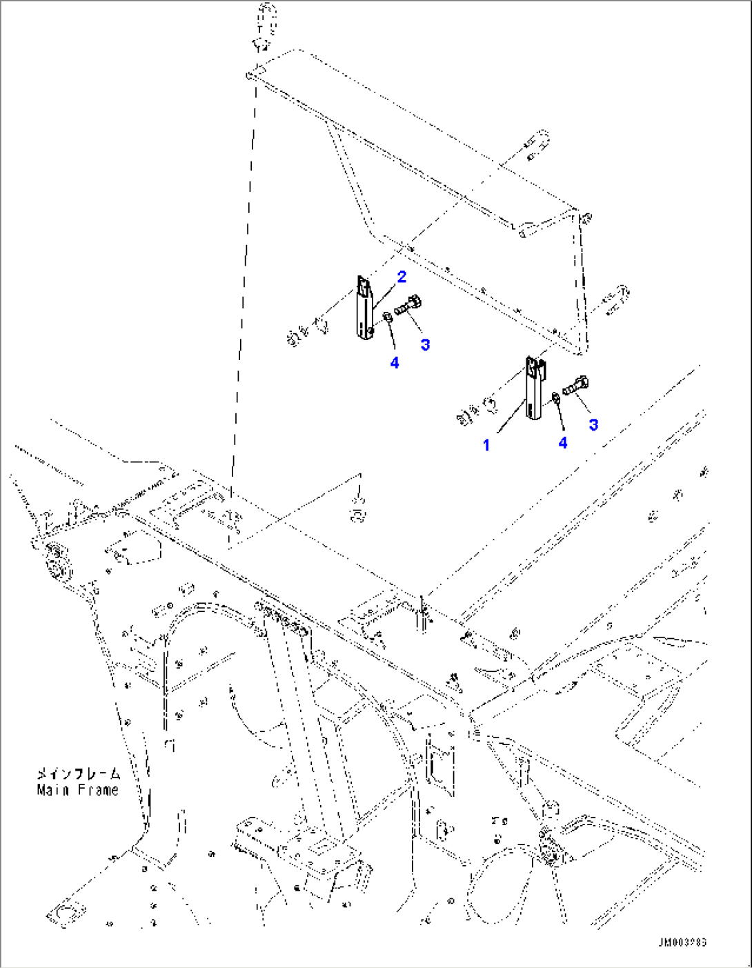 Fire Protection Mounting (#80138-)
