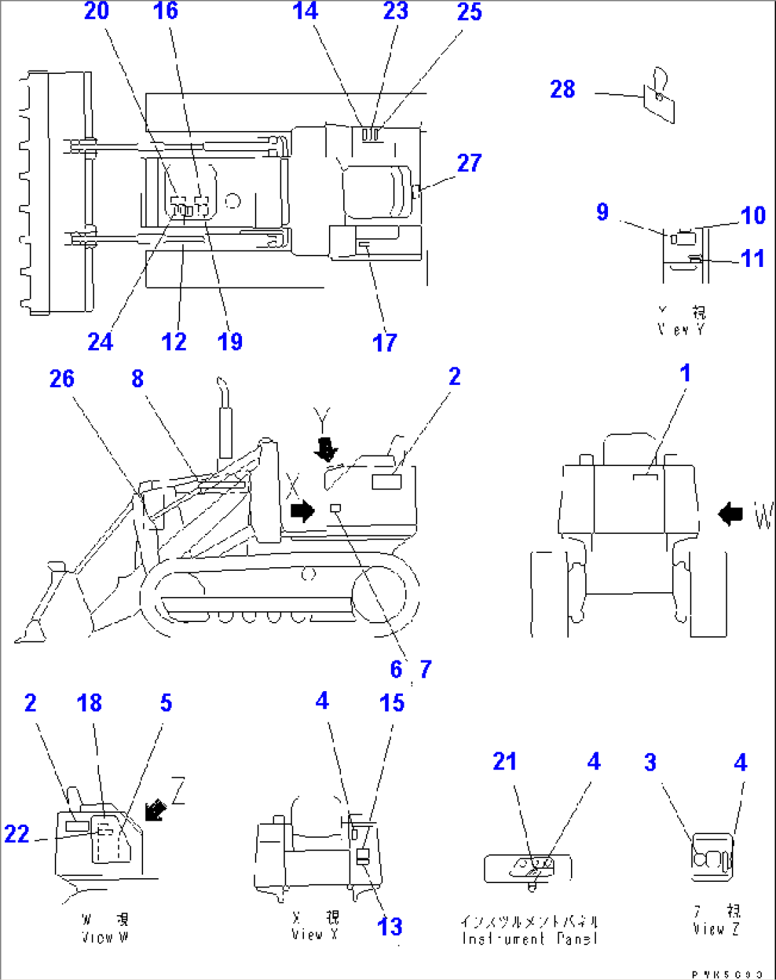 MARKS AND PLATES (ENGLISH)(#61132-61200)