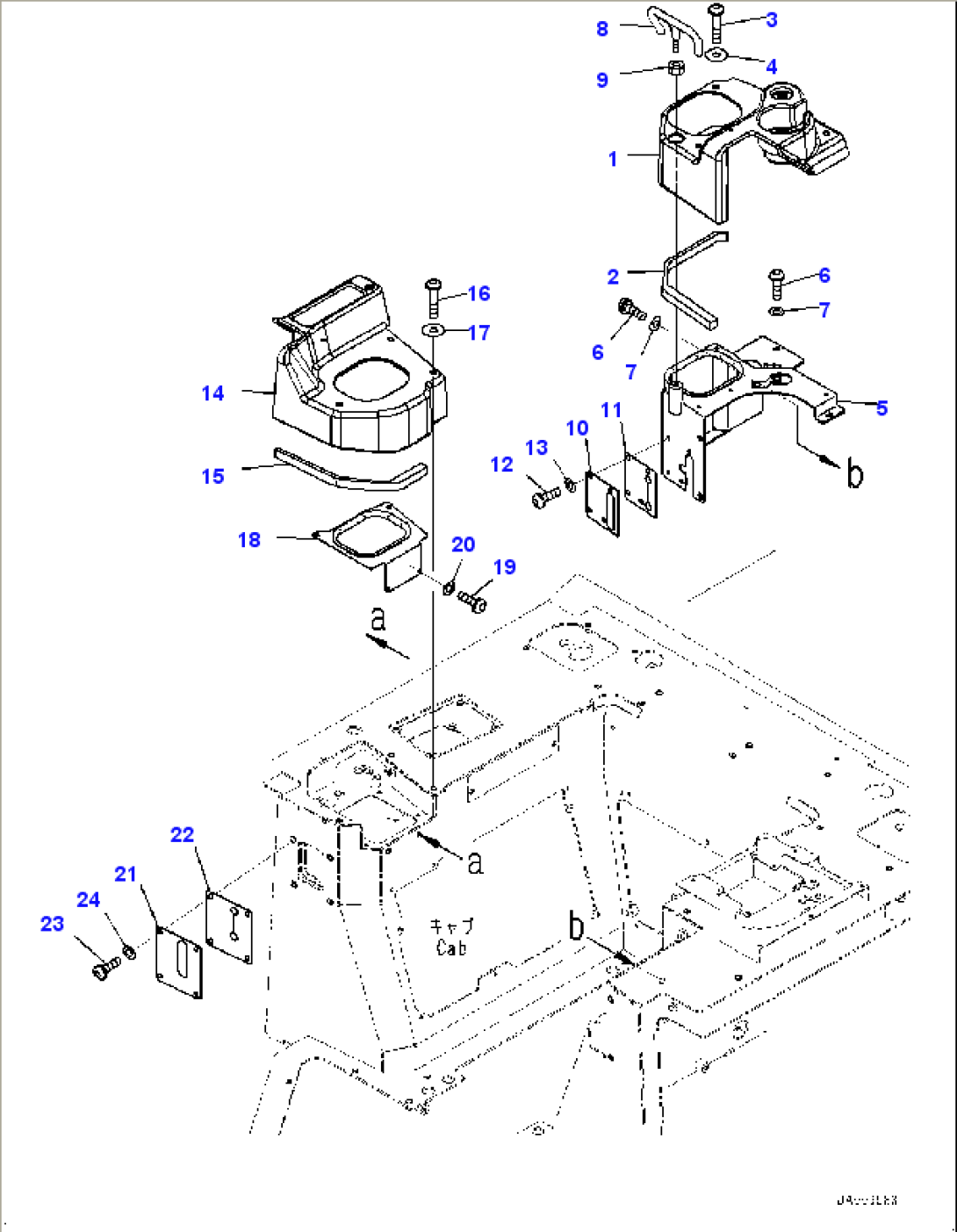 Cab, Console (#10001-)