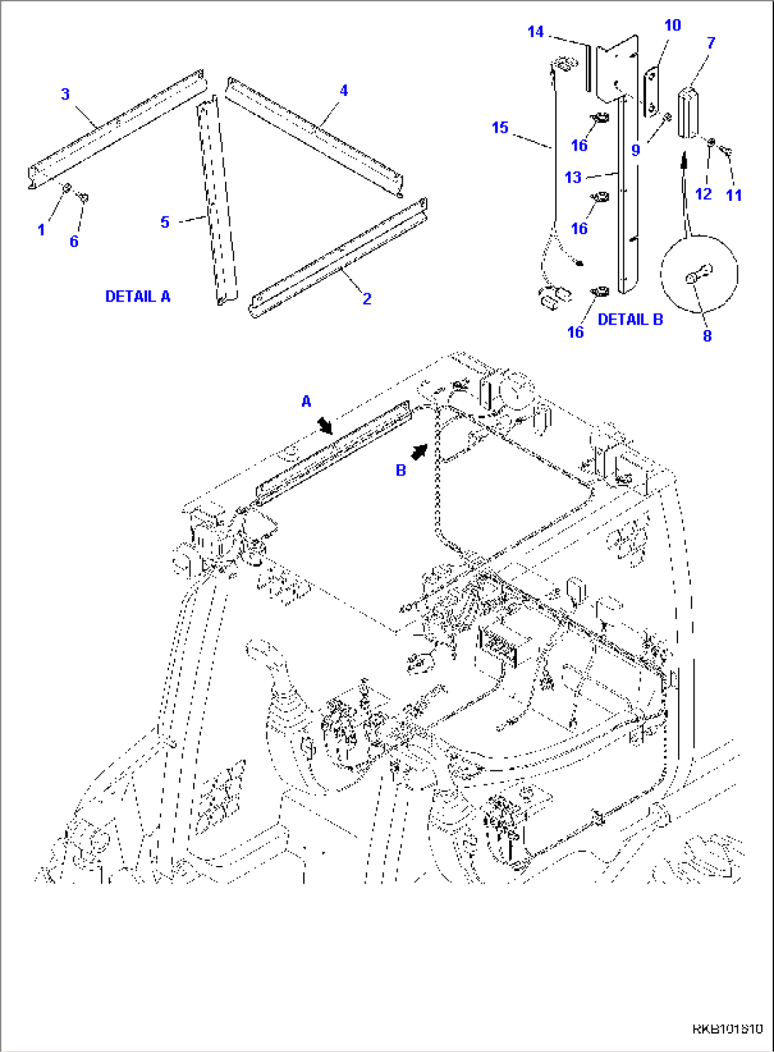CAB, CAB IN PARTS, COVERS AND ACCESSORY (1/2)