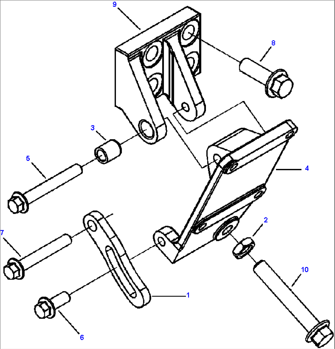 FIG. A7201-A9A1 REFRIGERANT COMPRESSOR MOUNTING