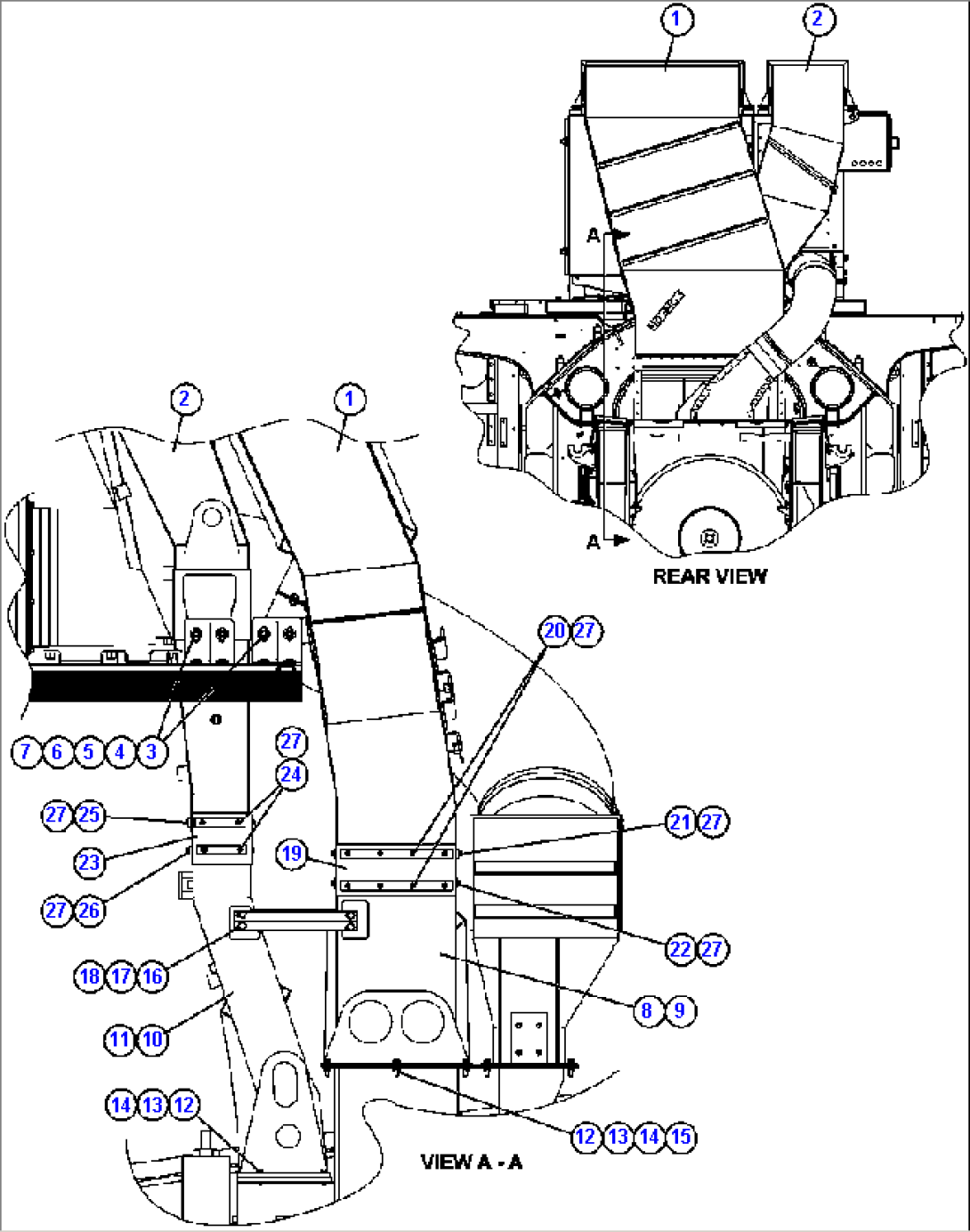 BLOWER INLET DUCTING