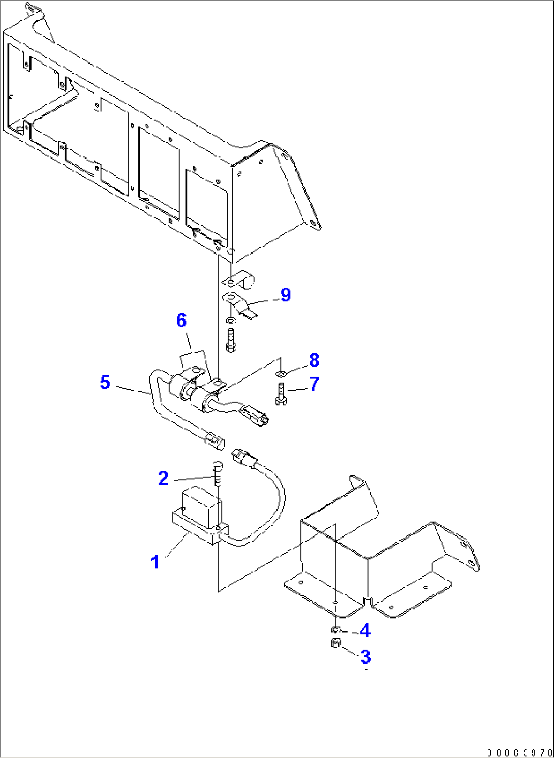 FLOOR (ROLL OVER ANGLE SENSOR)