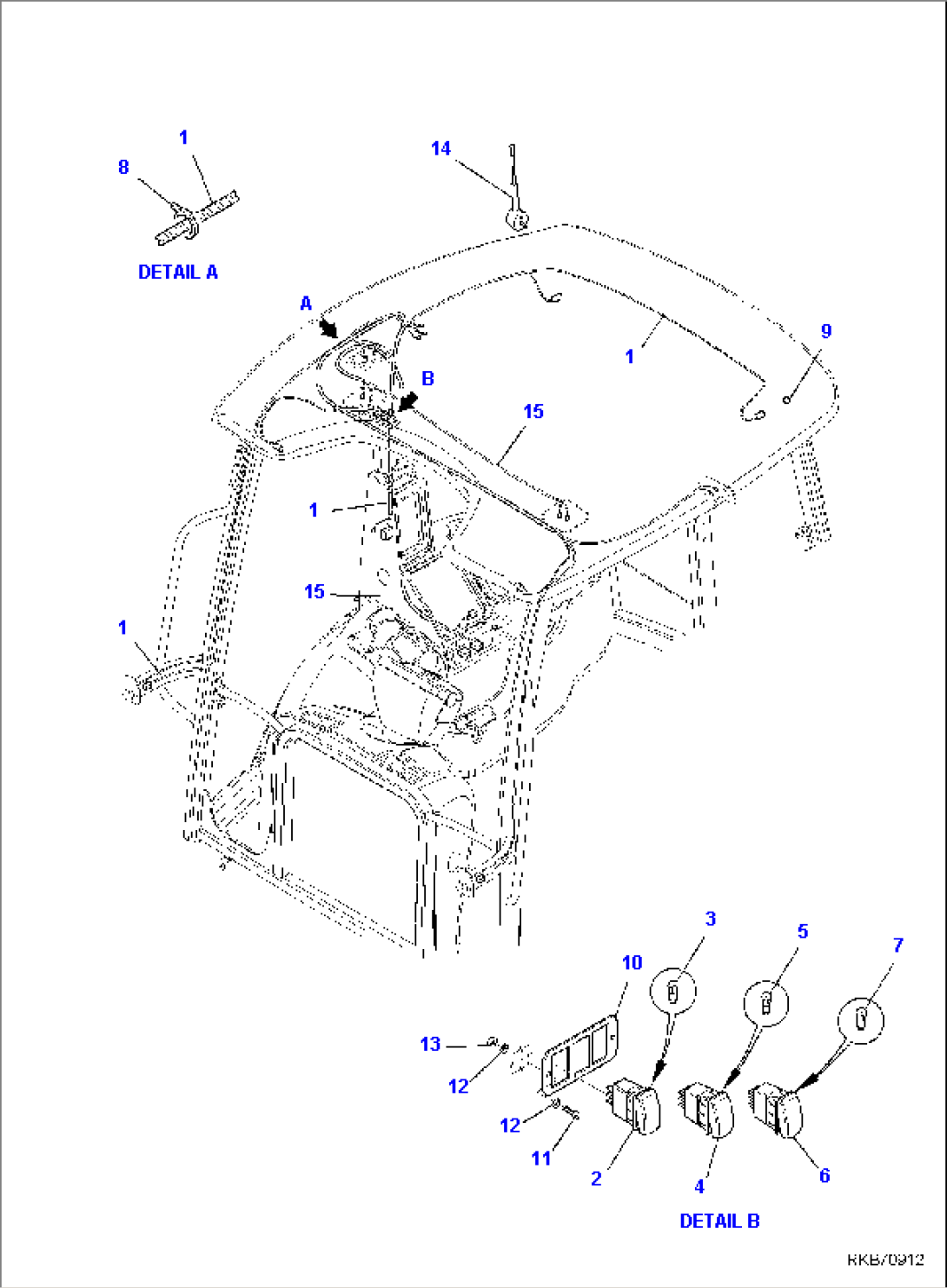 ELECTRICAL SYSTEM (CAB) (1/5)