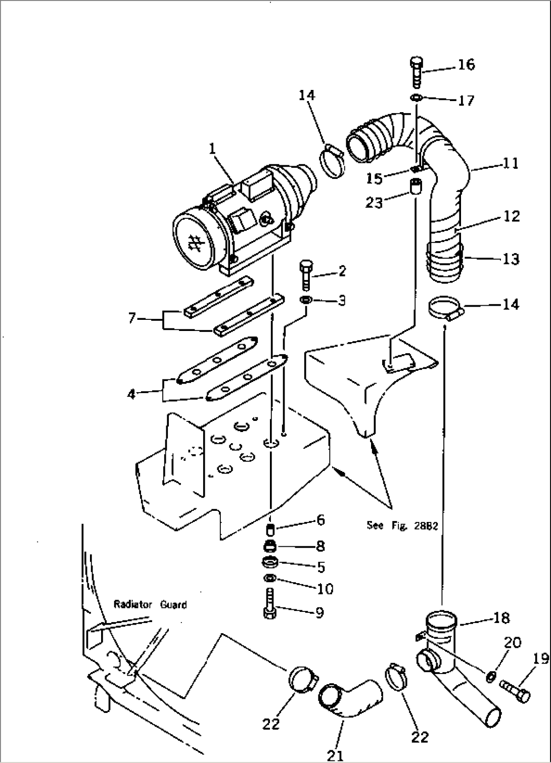 ROCKET HEATER AND DUCT(#12626-)
