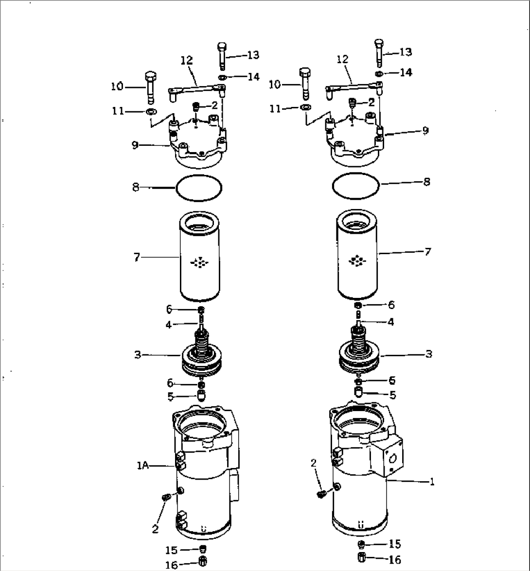 POWER LINE AND TRANSMISSION FILTER (COLD WEATHER (B) SPEC.)