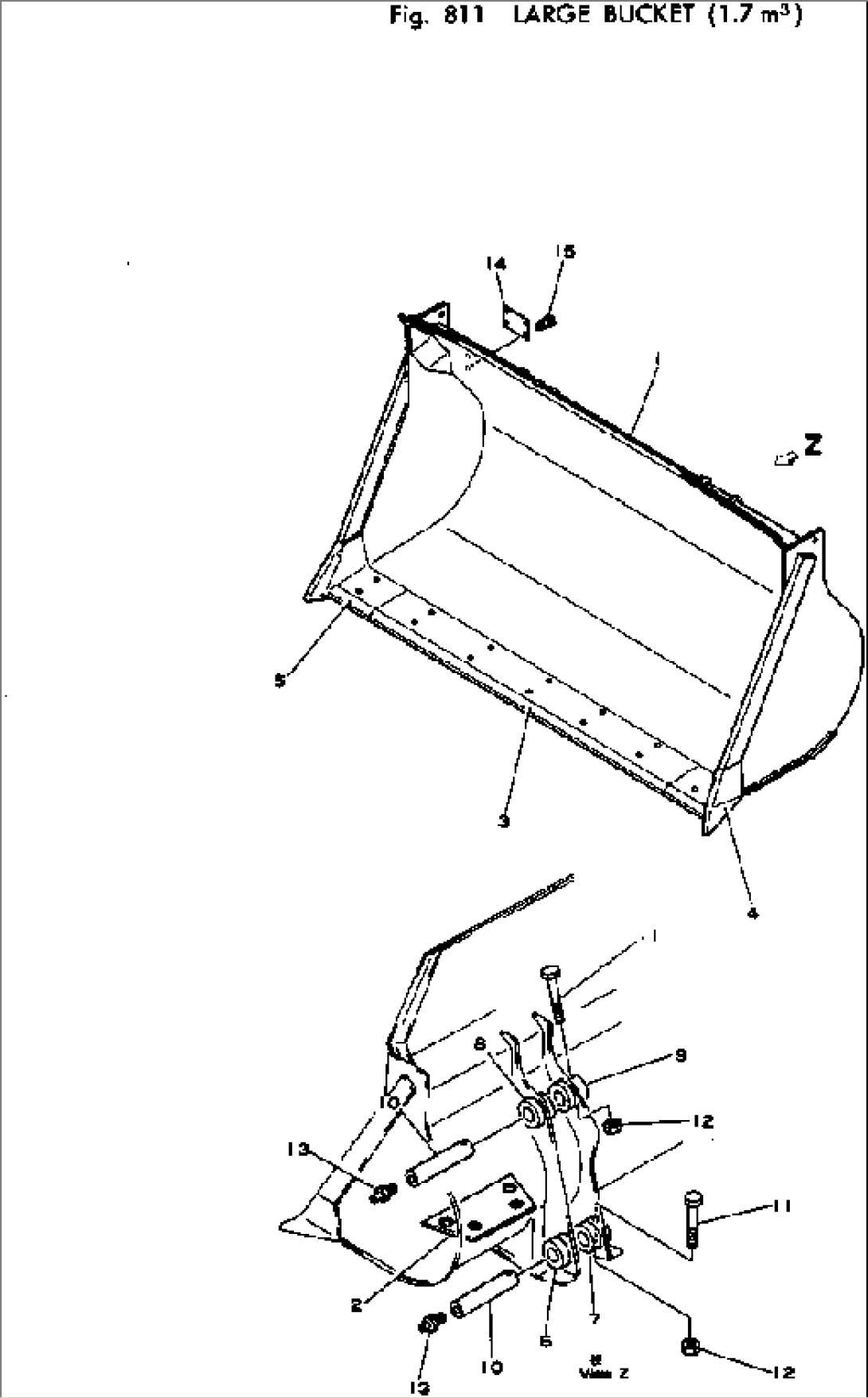 LARGE BUCKET (1.7M3)