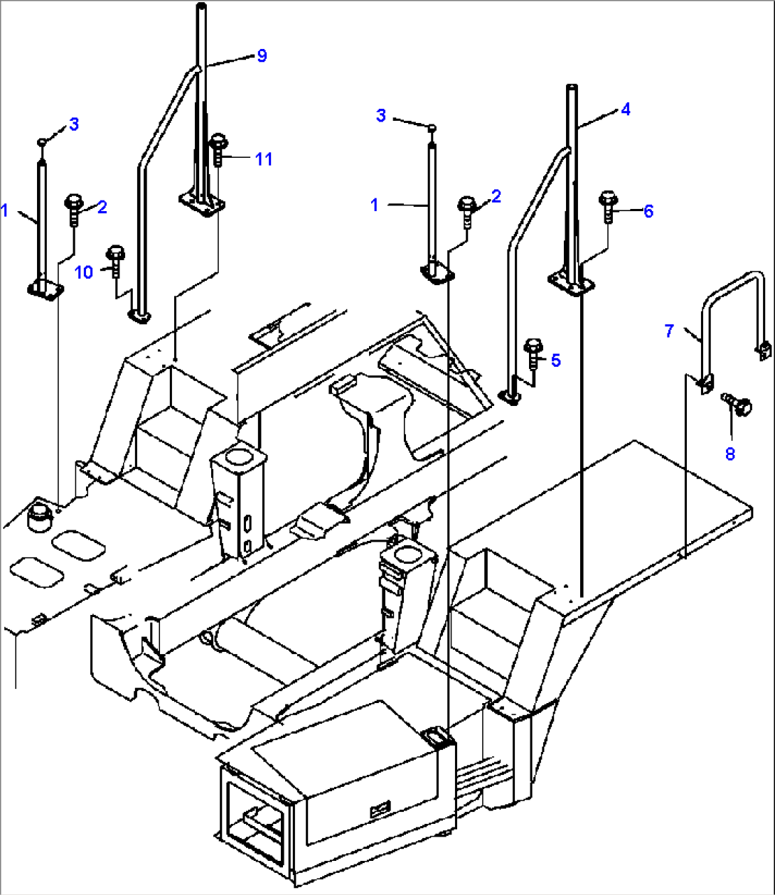 FIG. L3330-01A0 HAND RAIL