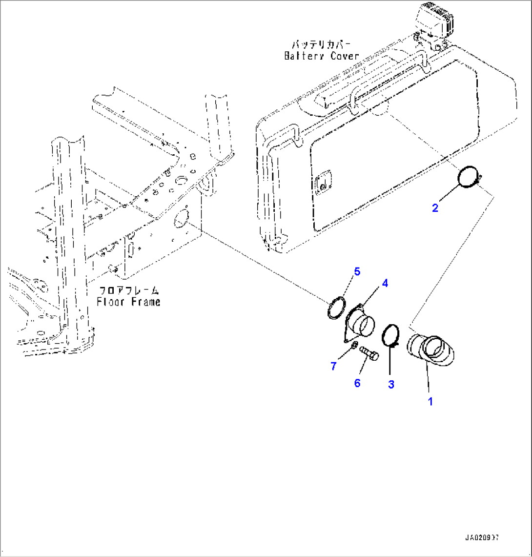 Air Conditioner Unit, Duct (#80001-)