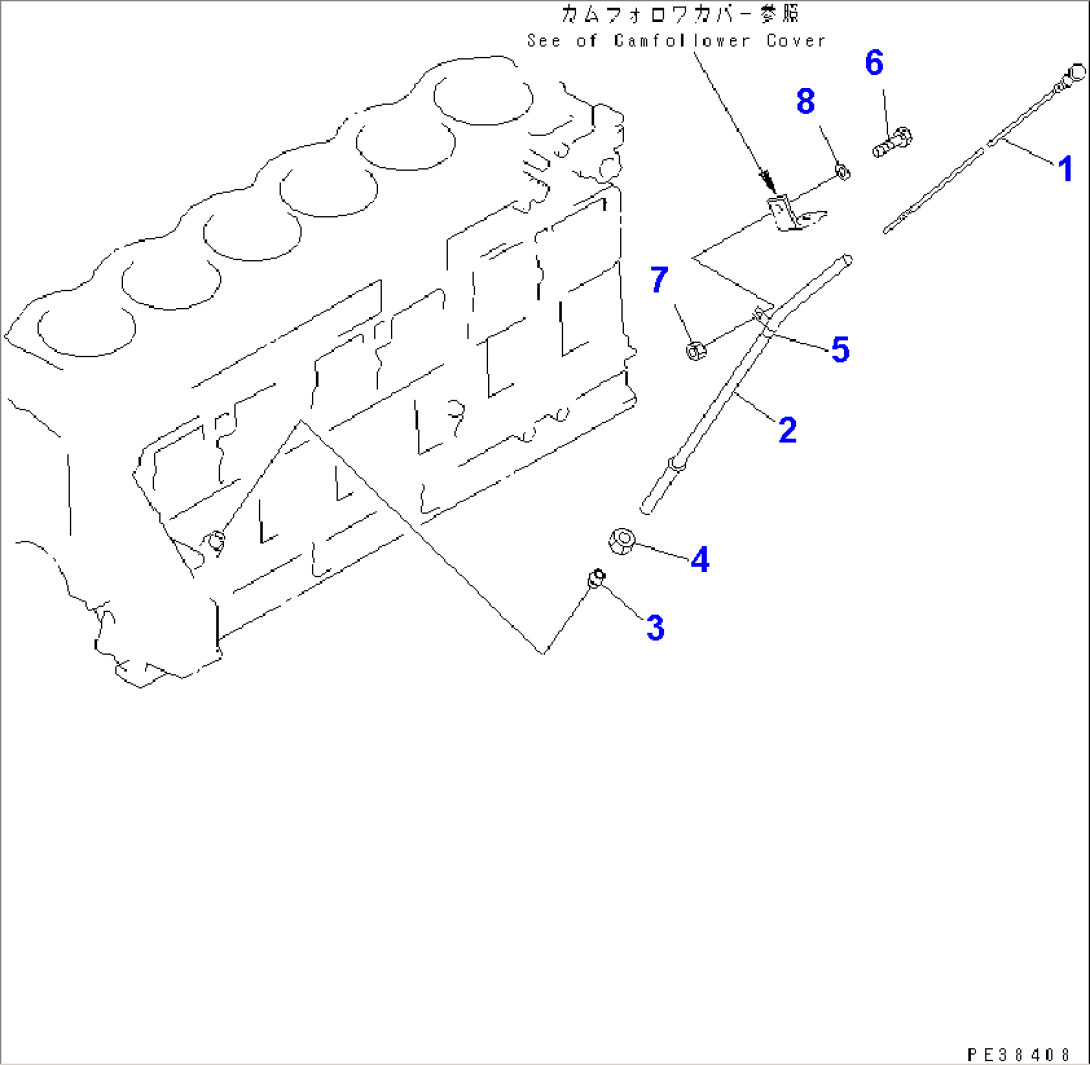 OIL LEVEL GAUGE(#61582-)