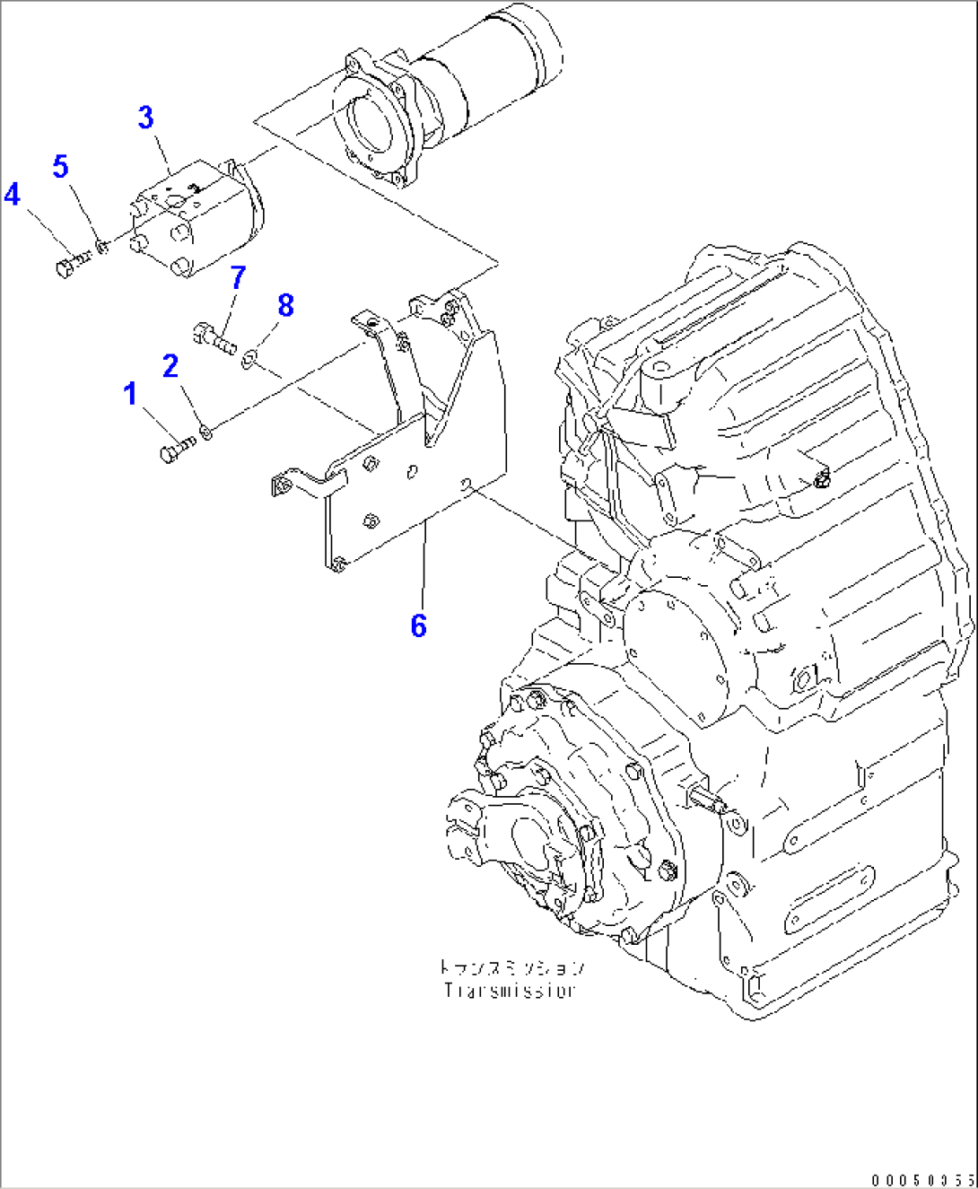 HYDRAULIC PUMP (EMERGENCY STEERING LINE)
