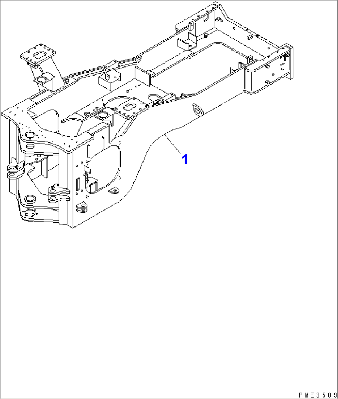 REAR FRAME (WITH AUTO GREASE)