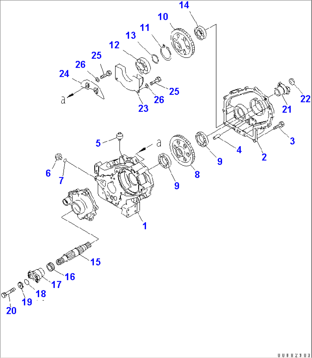 TRANSFER (INNER PARTS¤ 1/2)(#12034-)