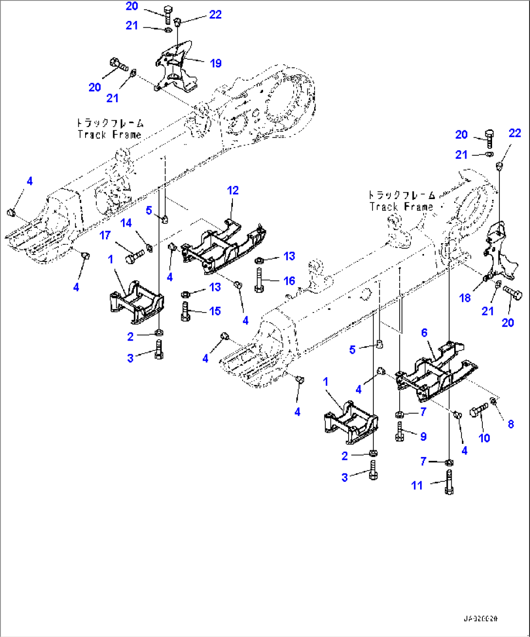 Track Roller Guard, (#30001-31895)