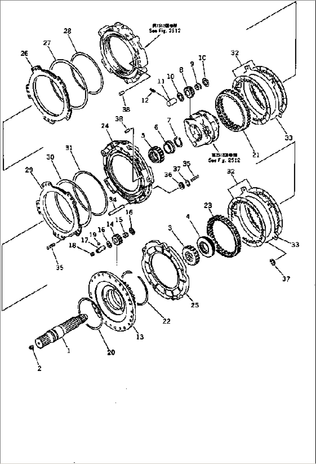 TRANSMISSION (3RD AND 2ND CLUTCH)
