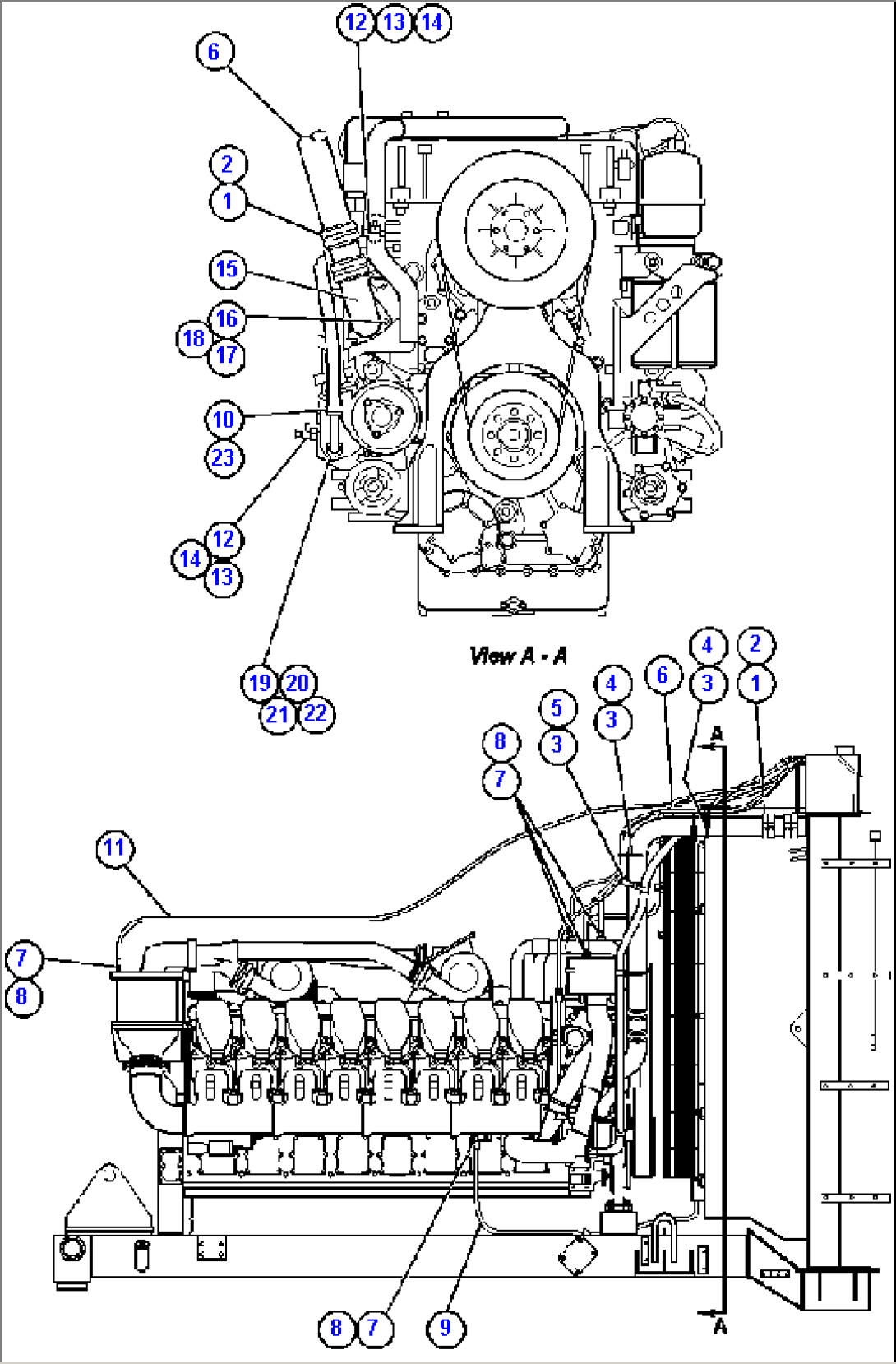 RADIATOR PIPING - 1