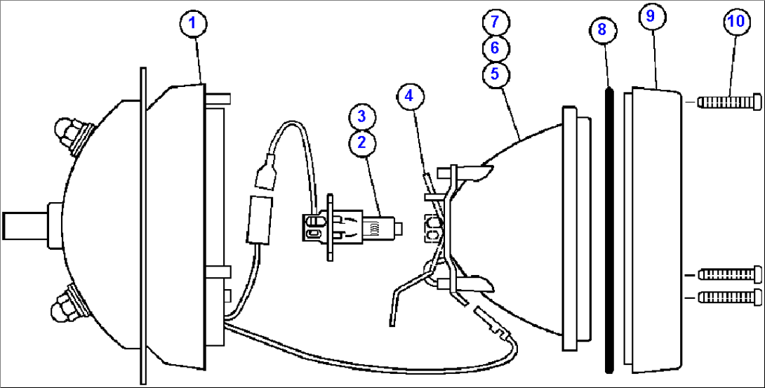 LIGHT ASSM (SUPER HALOGEN)