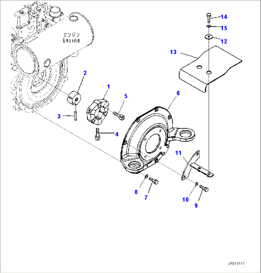 Engine Unit, Damper (#20210-)