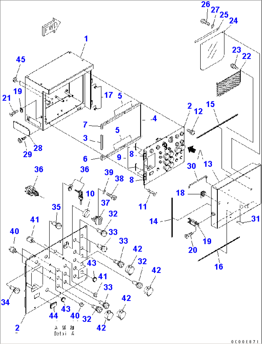 CONTROL BOX (BOX)(#1001-1019)