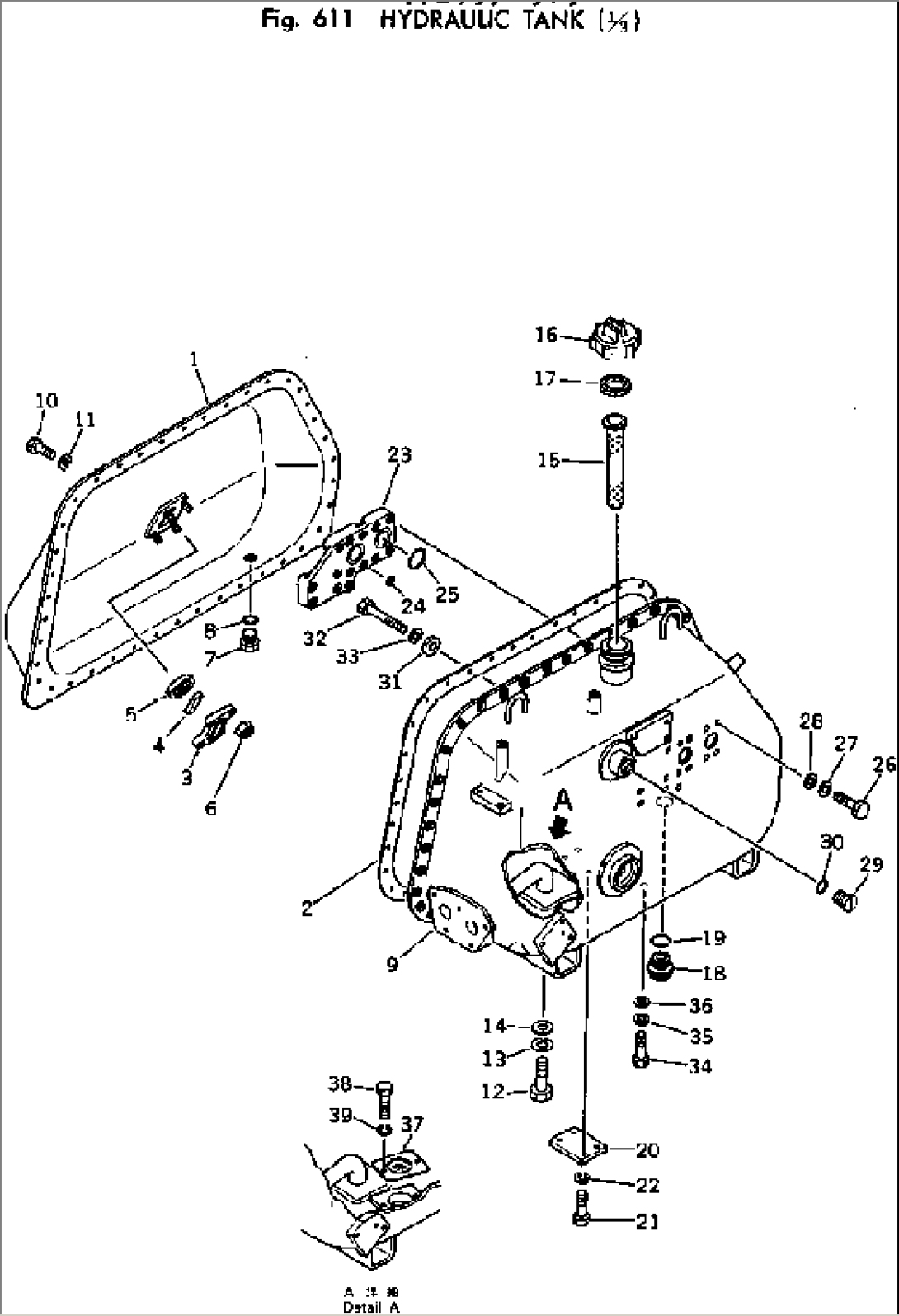 HYDRAULIC TANK (1/3)