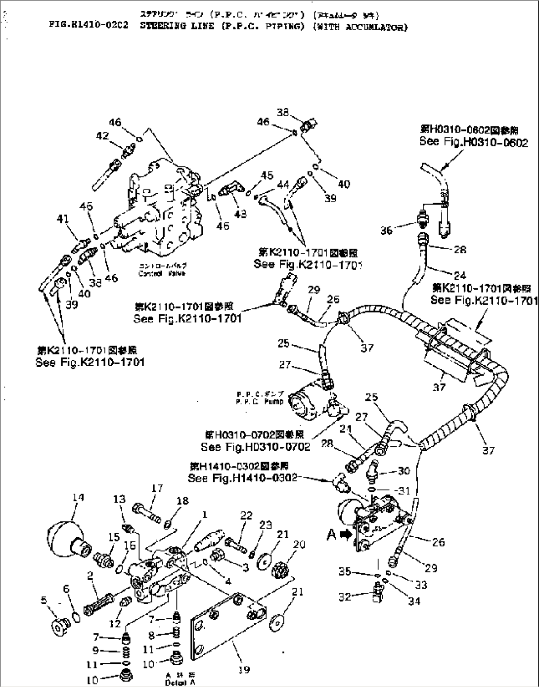 STEERING LINE (P.P.C. PIPING) (WITH ACCUMLATOR)