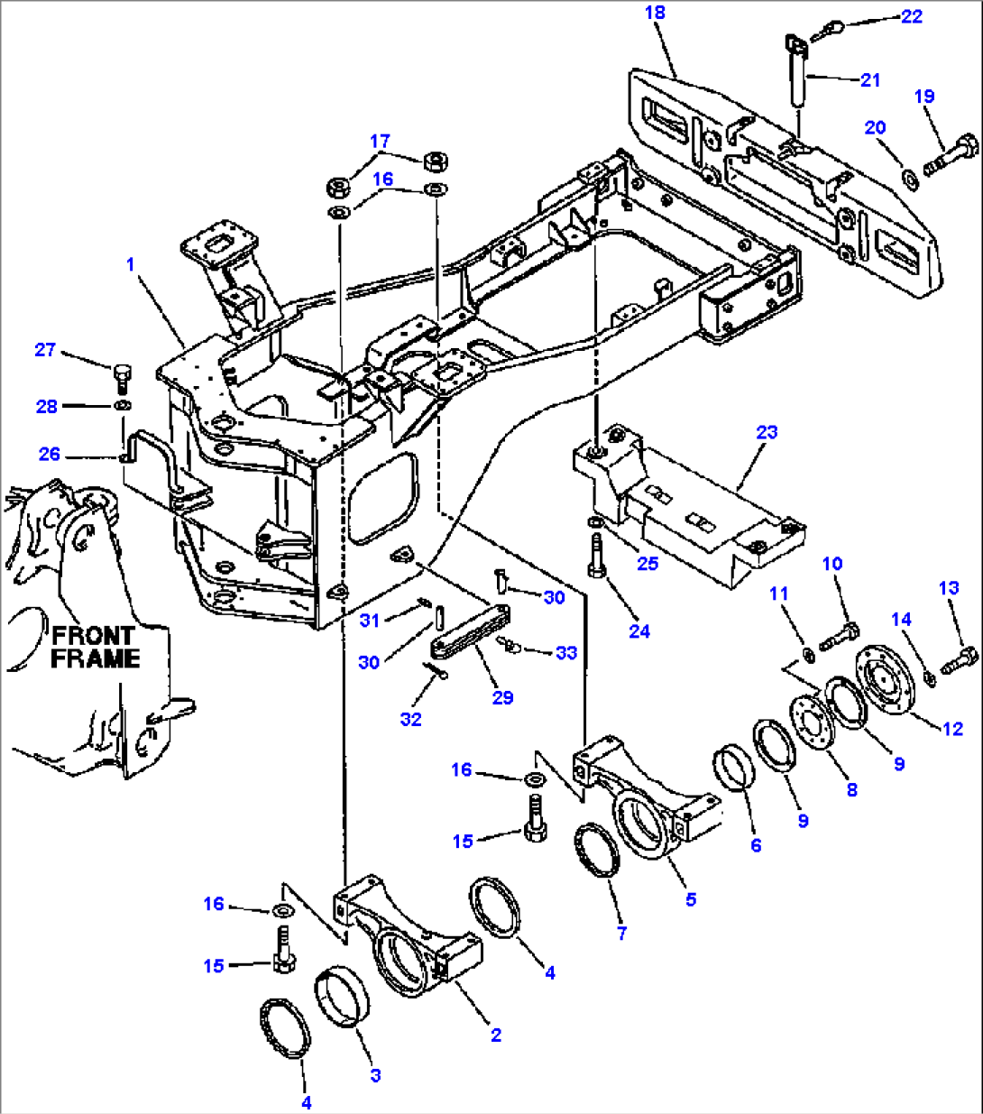 REAR FRAME