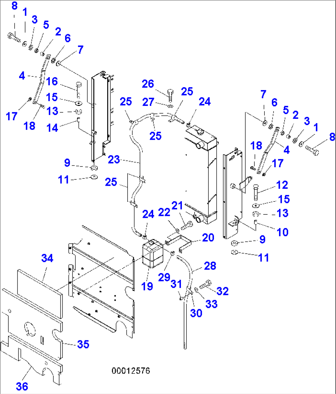 RADIATOR MOUNT