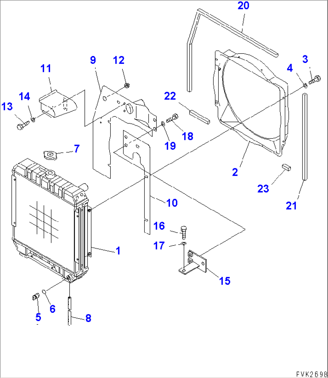 COOLING (RADIATOR AND OIL COOLER)