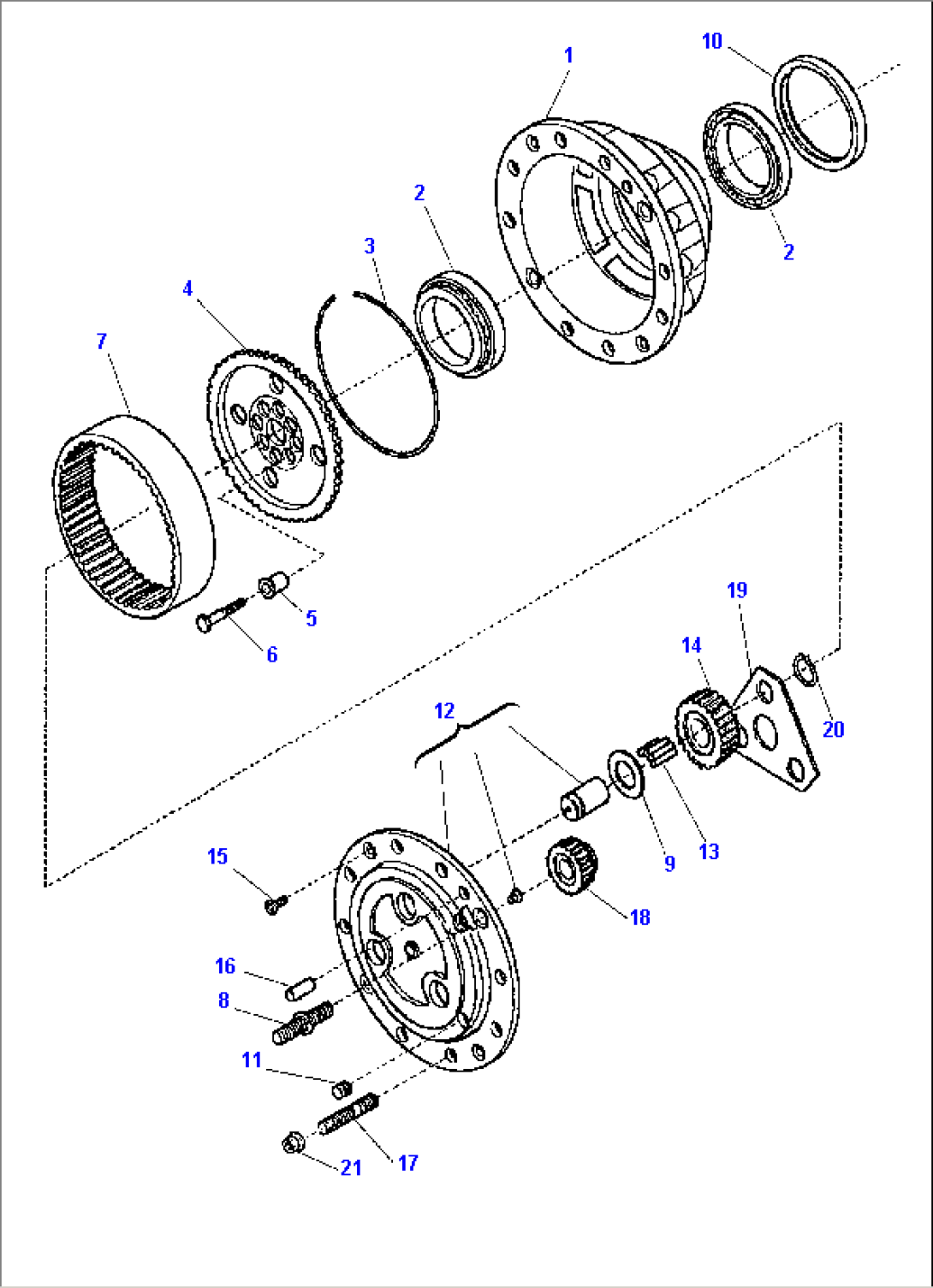 FRONT AXLE (4WD) (6/6)