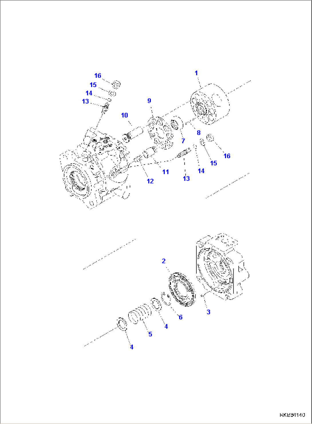 HYDRAULIC PUMP (2/4)