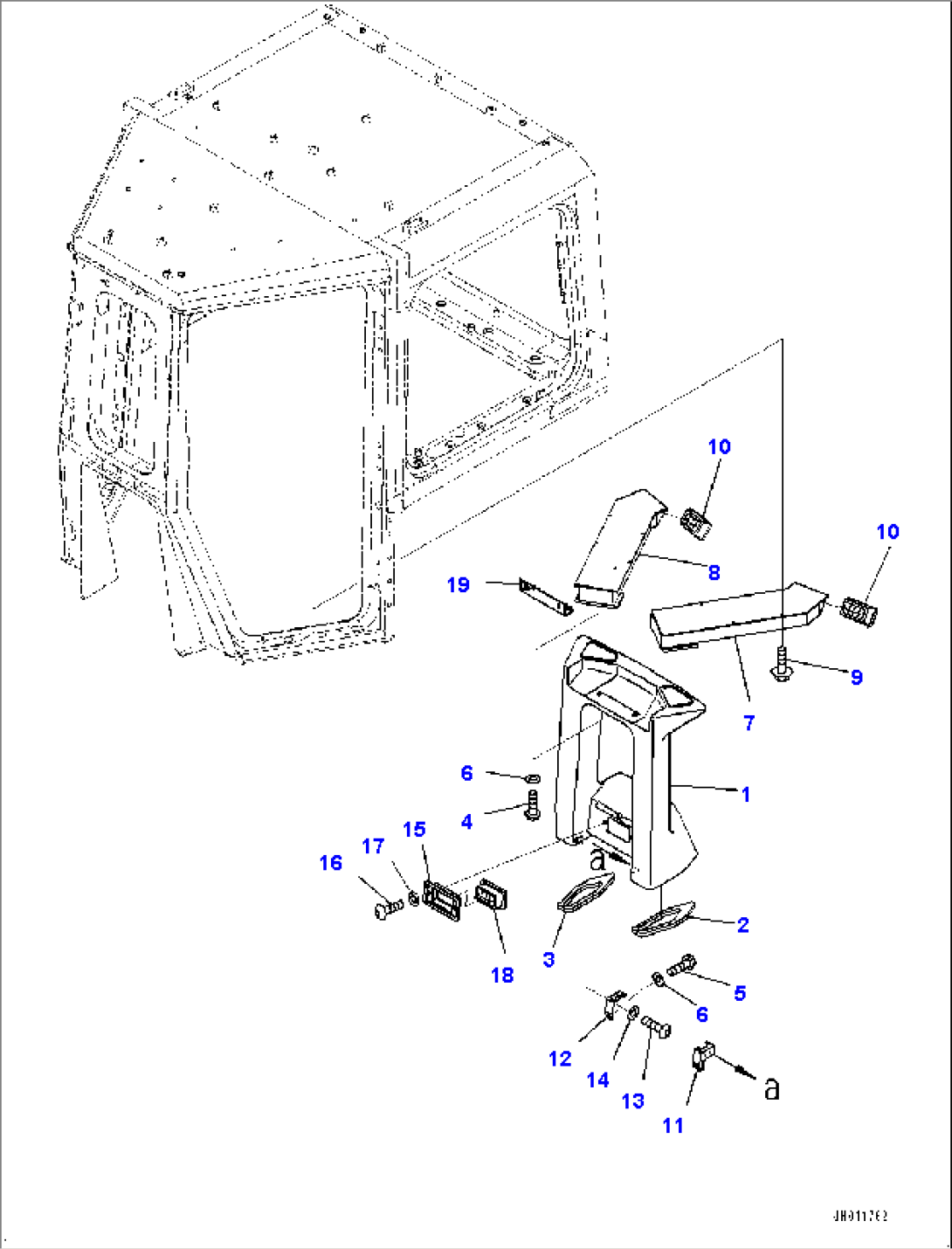 Cab, Air Conditioner Duct (#30147-30360)