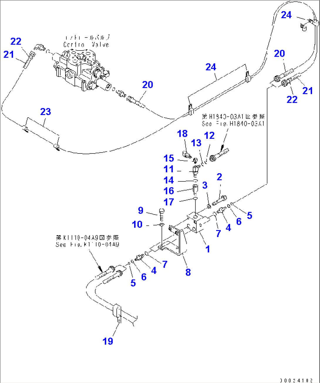 ATTACHMENT PPC LINE (PPC) (1 ACTUATOR)