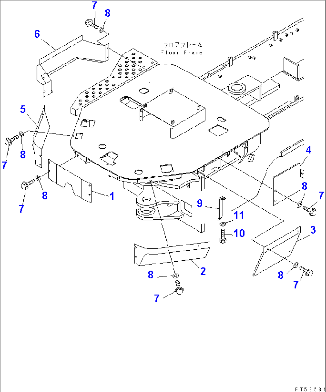 FLOOR FRAME COVER