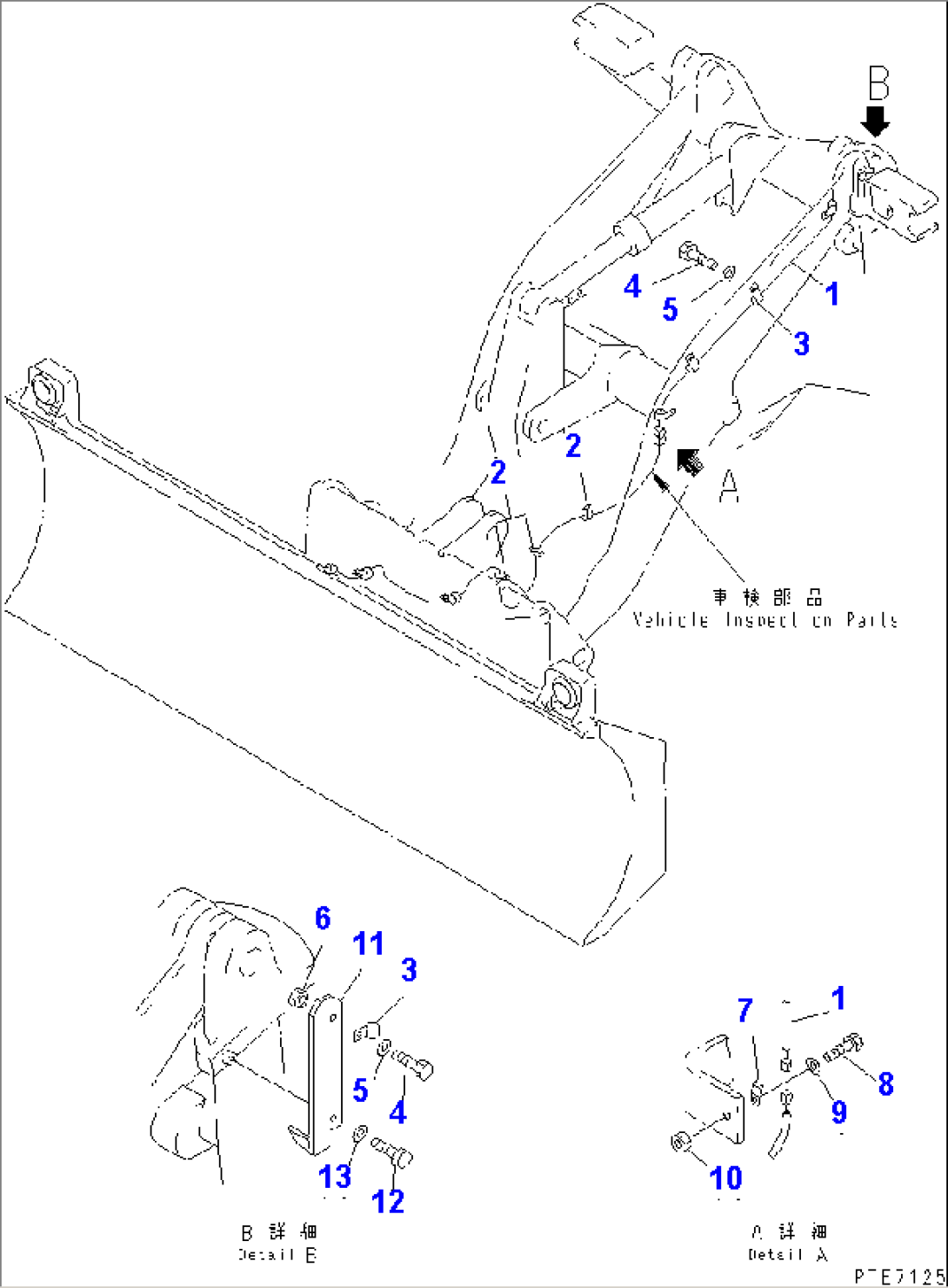 FRONT ATTACHMENT HARNESS (FOR SNOW BLADE) (WITHOUT MULTI COUPLER)