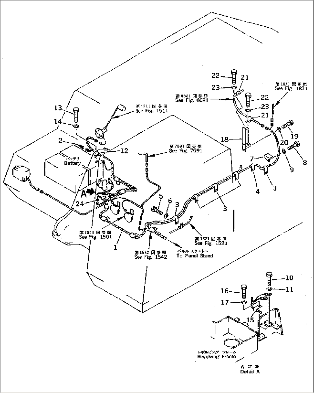ELECTRICAL SYSTEM (WIRING) (CAB TO ENGINE SIDE HARNESS)(EC SPEC.)