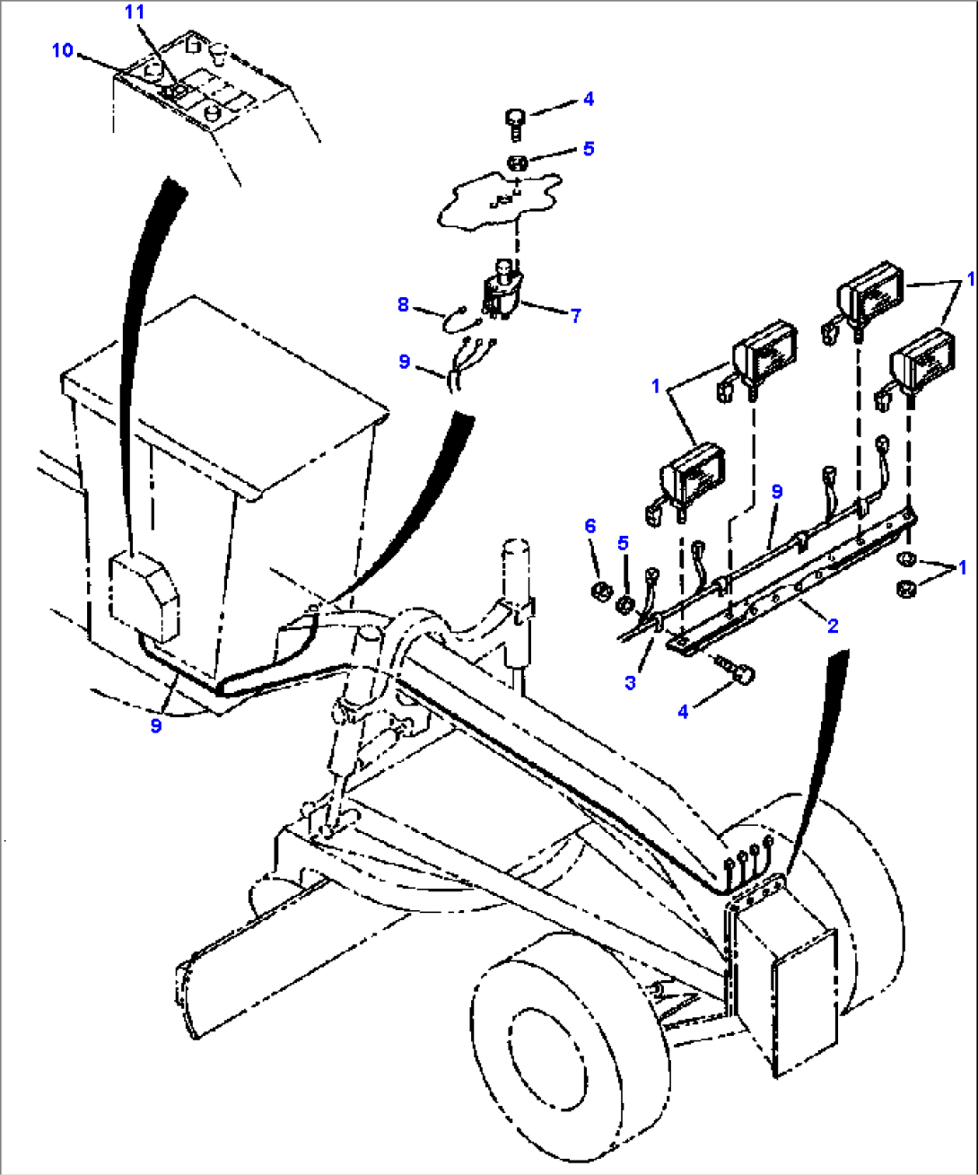 FRONT BAR HEADLIGHT INSTALLATION