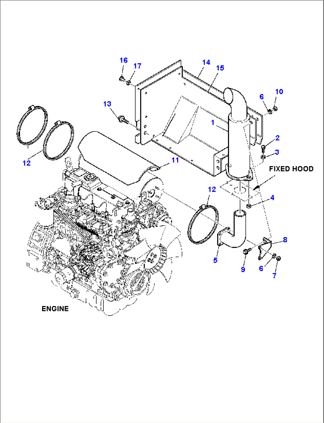 MUFFLER AND PIPING