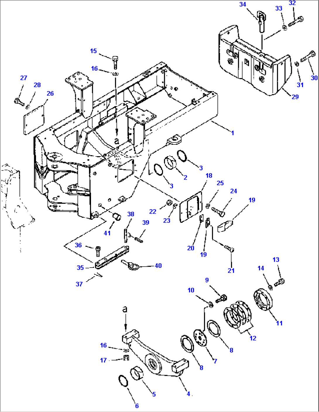 REAR FRAME