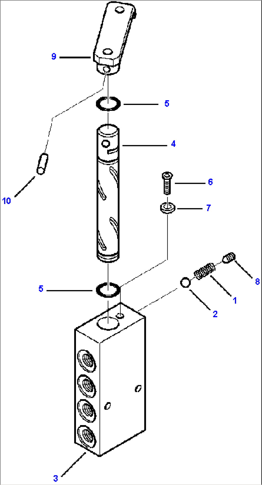 FIG. H6304-P4A4 PPC SYSTEM - PATTERN CHANGE VALVE