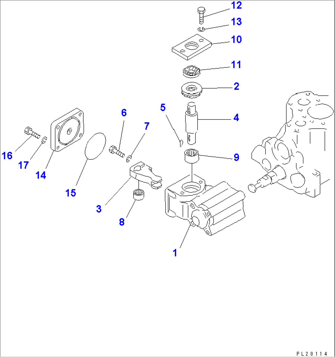 HOIST VALVE (2/3) (ROTARY SEAL)