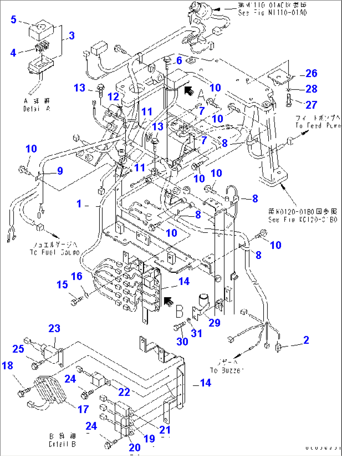 ELECTRICAL SYSTEM (FIXED GAUGE SPEC.)