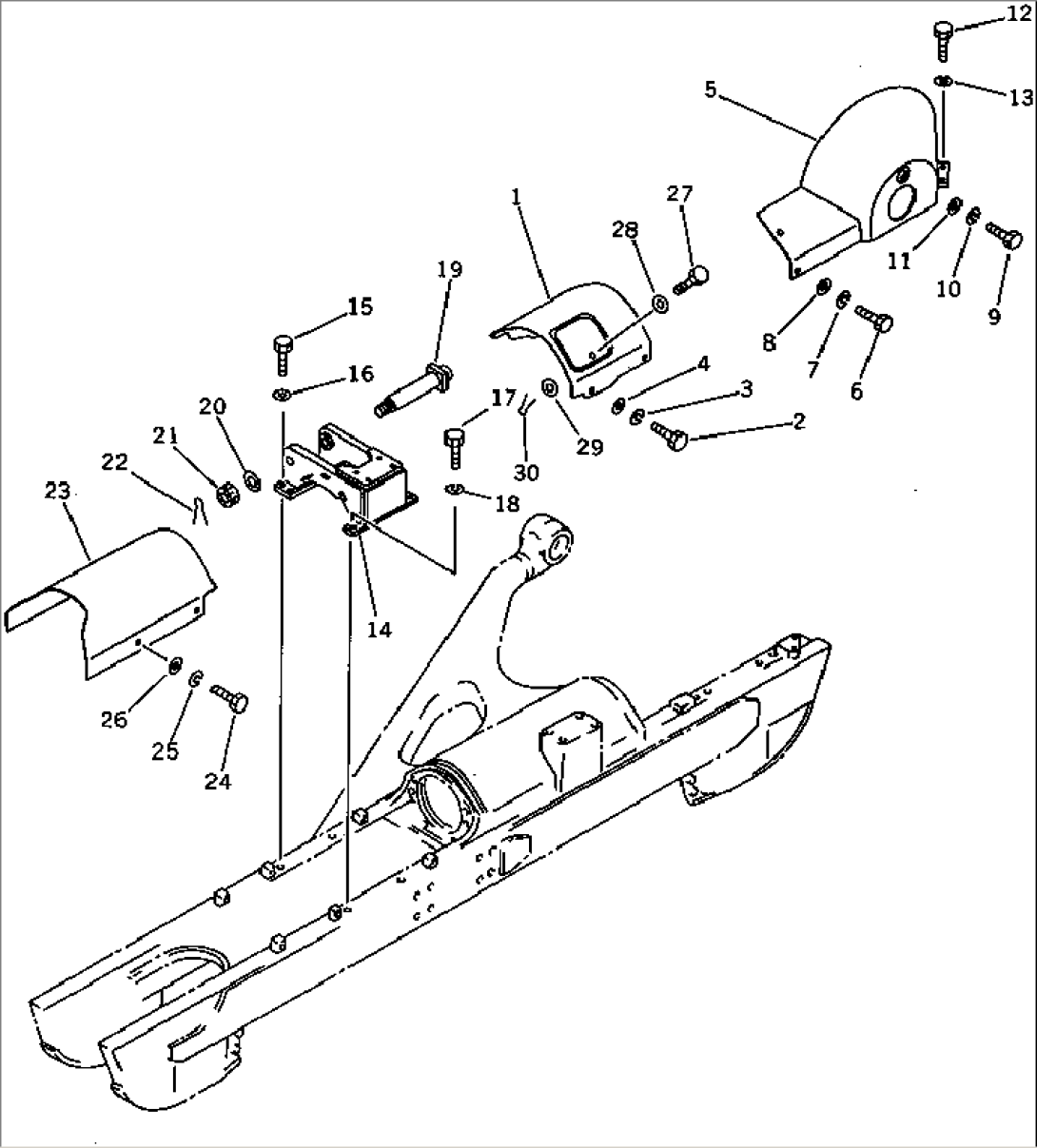 TRACK FRAME COVER (WITH GUMPAD)