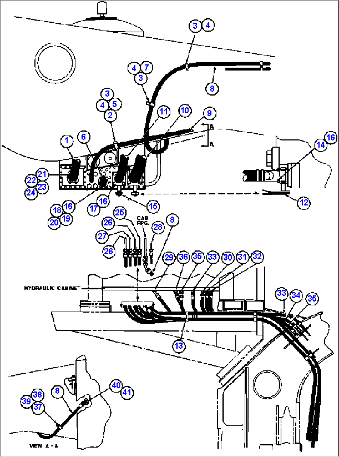 HOIST CYLINDER ASSEMBLY (TY5936)